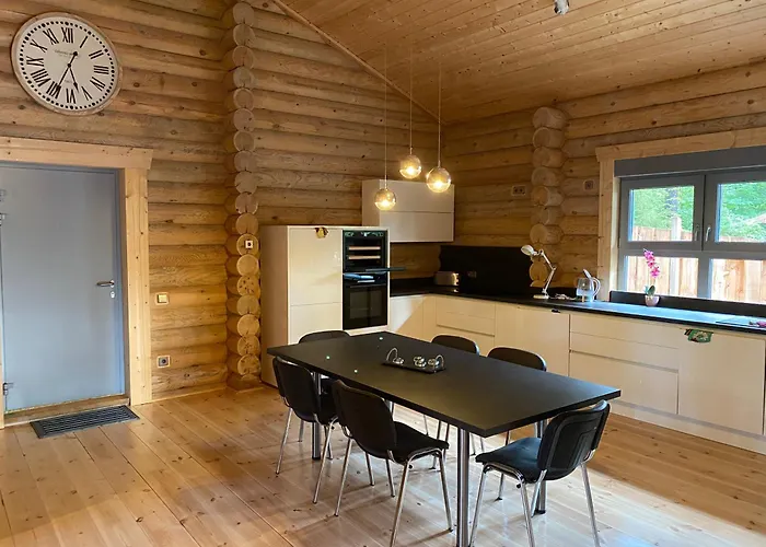 Blockhausvermietung Himmelpfort شقة